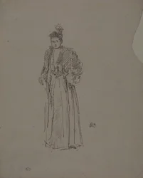 Portrætstudie: Miss Charlotte R. Williams