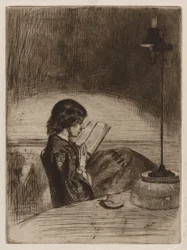 Læsning af Lamplight