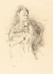 Skitse af William E. Henley