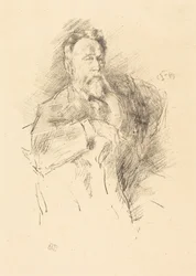 Skitse af William E. Henley