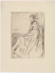 Brevet (Maud, siddende)