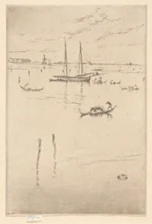 Den lille lagune, fra den første Venedig-serie (Venedig, en serie på tolv raderinger)