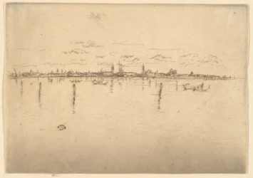 Det lille Venedig, fra den første Venedig-serie (Venedig, en serie på tolv raderinger)