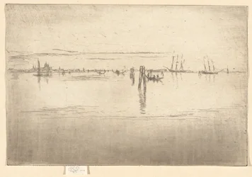 Den lange lagune, fra det andet Venedig-sæt (et sæt af seksogtyve raderinger)