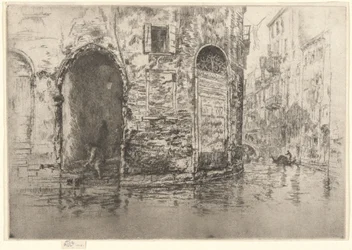 »To døråbninger«, fra den første Venedig-serie (Venedig, en serie på tolv raderinger)