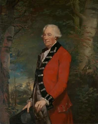 Sir Ralph Milbanke, Bt., i uniformen fra Yorkshire (North Riding) Militia