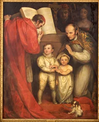 Ægteskabet mellem Richard af Shrewsbury, hertug af York, med Lady Anne Mowbray, 1820