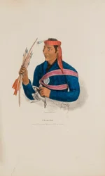 En Miami-høvding, fra The Aboriginal Portfolio