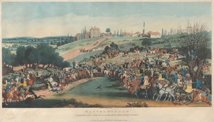 Påske mandag. 1. Slå kronhjort ud ved Buckits Hill, Epping Forest