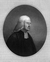 John Wesley, engelsk ikke-konformistisk prædikant fra det 18. århundrede, 1836.