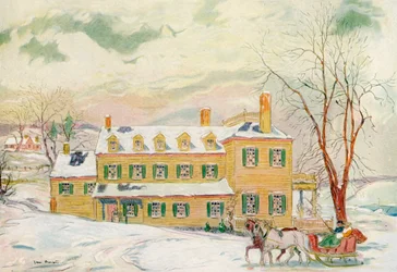 The Kendall House, Virginia, USA, c1700-tallet 1921.