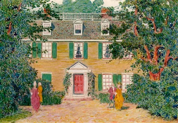 The Quincy House, New England, USA, c1700-tallet 1921.