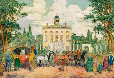 Timothy Dexters hus, Newburyport, Massachusetts, USA, 18. århundrede, 1921
