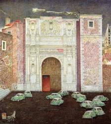 Taxidepot, San Lazaro, Mexico City, 2003