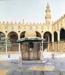 Kiosken i gården til al-Maridani-moskeen, Cairo
