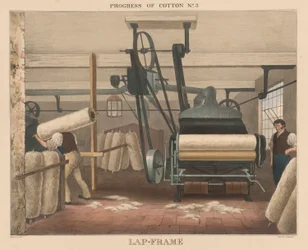 Fremskridt af bomuld, # 3: Lap-ramme