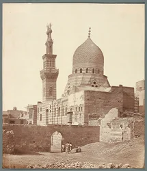 Egypten. Kairo. Religiøst gravkompleks for den mamlukkiske emir Kani Bey Ar-Rammah (1503)