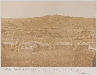 Udsigt fra Mamelon mod Malakhov, 1855