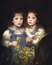 The Twins, ca. 1901 (olie på lærred)