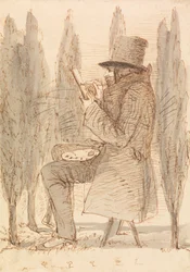Kunstnerens skitsering