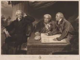 Sir Francis og John Baring og Charles Wall