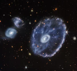 Cartwheel Galaxy (kun NIRCam)