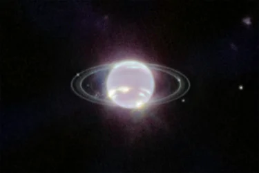 Neptun nærbillede (NIRCam)