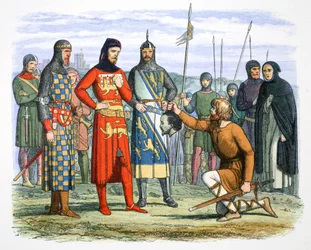 Piers Gavestons hoved vist til jarlen af Lancaster, 1312 1864.
