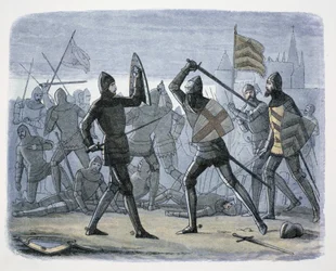 Belejringen af Calais, Frankrig, 1346-1347 1864