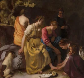 Diana og hendes ledsagere, ca. 1655-56 (olie på lærred)