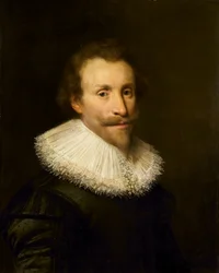 Portræt af en mand, ca. 1630 -1635 (olie på panel)