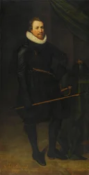 Portræt af Sir John Burroughs (1587-1627)