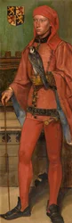 Johannes III, hertug af Brabant (olie på panel)
