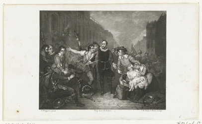 Borgmester Pieter van der Werffs selvopofrelse, 1574