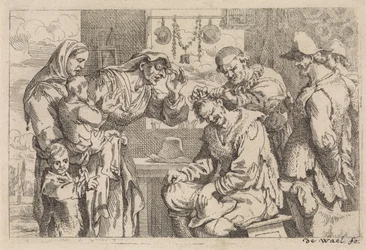 Landsbyens kirurg Forskellige genrescener (serietitel)