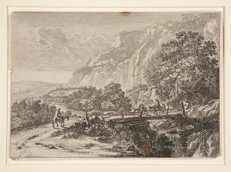 træbro. Sulmona ved Tivoli.