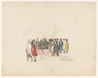 Modtagelse af kongens udsendinge af Kandy, 1785
