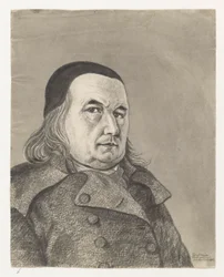 Selvportræt af Jan Brandes 1803