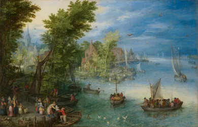 Flodlandskab