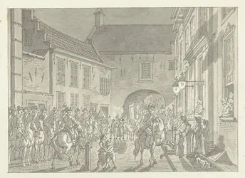 L.P. bragt fra spejlet til fængselsporten, 1795