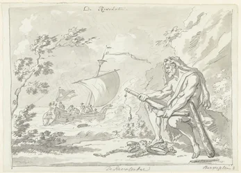 Revolution: Hercules bryder åget Revolutionen (titel på objekt)