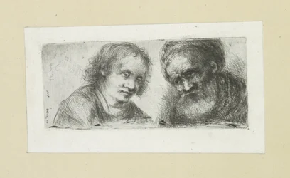 jong i gamle mand The Compleat Work of Etchings af John Chalon / Oeuvre Complette des Eaux Fortes af Jean Chalon (serietitel)