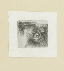 lachende mand The Compleat Work of Etchings af John Chalon / Oeuvre Complette des Eaux Fortes af Jean Chalon (serietitel)