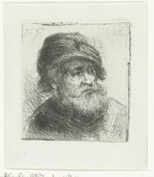 Gammel mand med turban