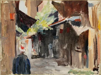 Basar i Istanbul. Fra en rejse til Konstantinopel