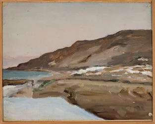 Kirkegård i Tiberias. Fra en rejse til Palæstina