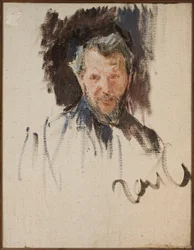 Portræt af billedhuggeren Szymanowski