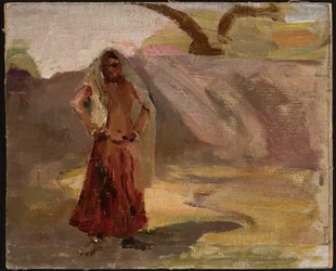 Udajpur - indisk pige. Fra en rejse til Indien