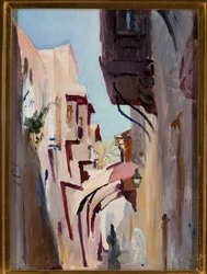 Via Dolorosa i Jerusalem. Fra en rejse til Palæstina