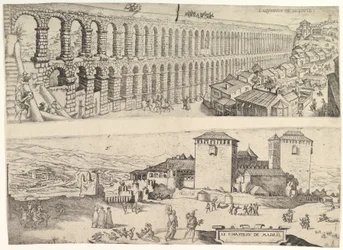 Akvædukten ved Segovia og Madrids slot, 1500-1599.